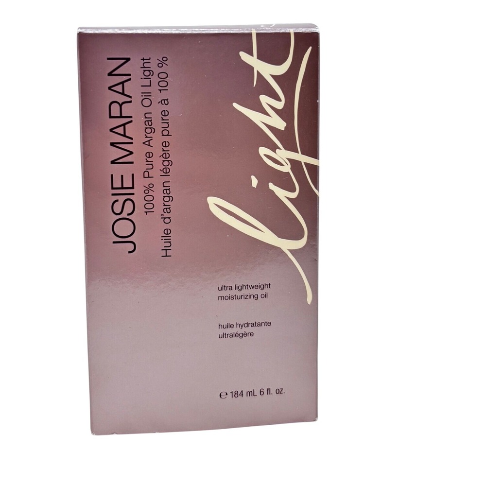 Josie Maran 100% Pure Argan Oil Light 6oz 184ml NIB